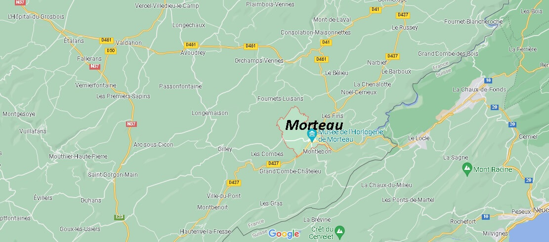 Dans quelle région se trouve Morteau