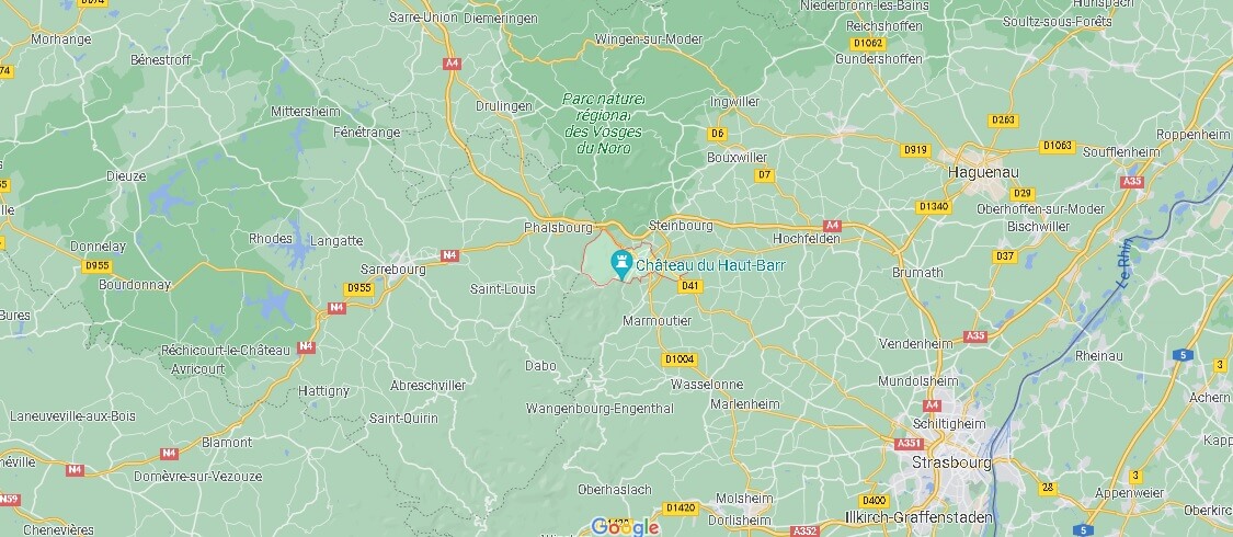 Dans quelle région se trouve Saverne