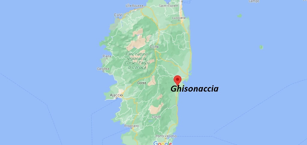 Où se situe Ghisonaccia (Code postal 20240)