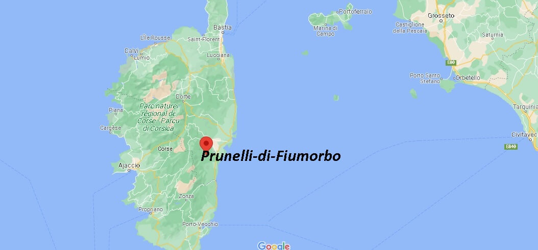 Où se situe Prunelli-di-Fiumorbo(Code postal 20243)