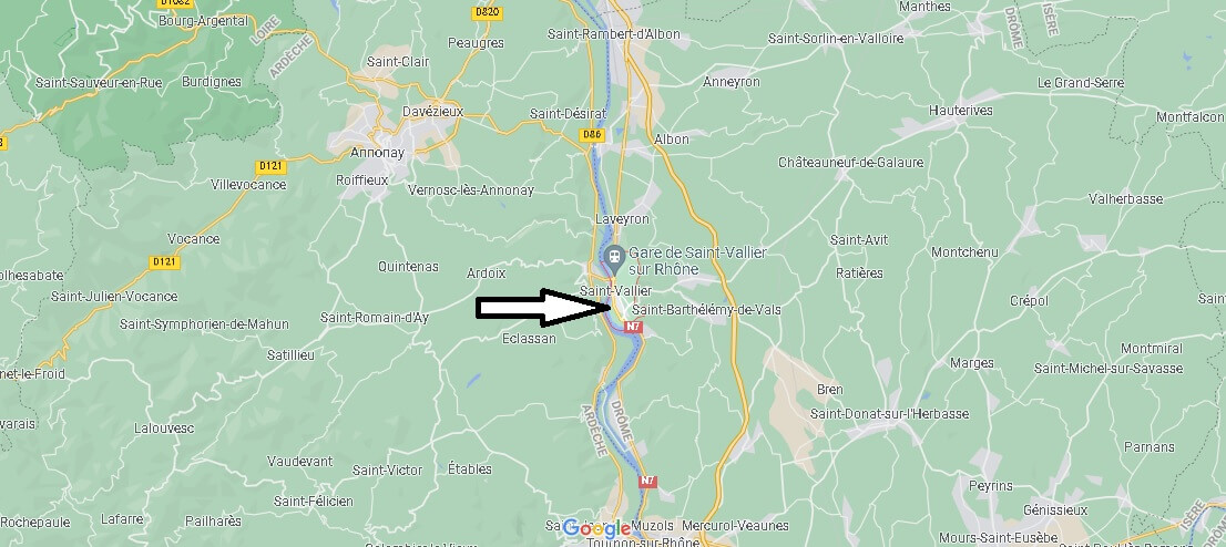 Où se situe Saint-Vallier (Code postal 71230)