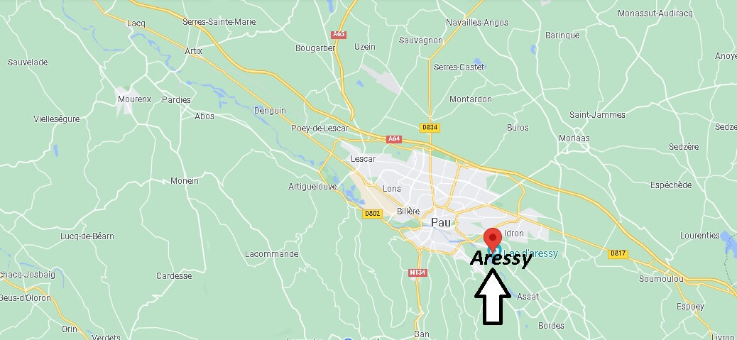Où se trouve Aressy