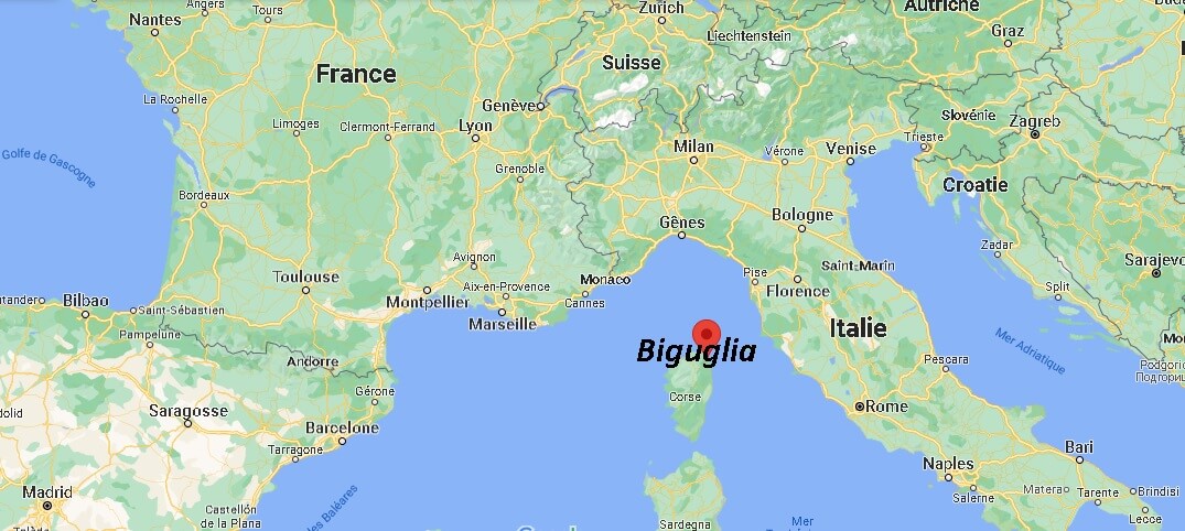 Où se trouve Biguglia