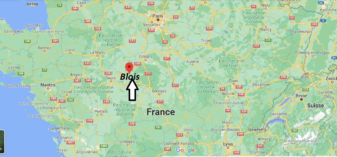 Où se trouve Blois