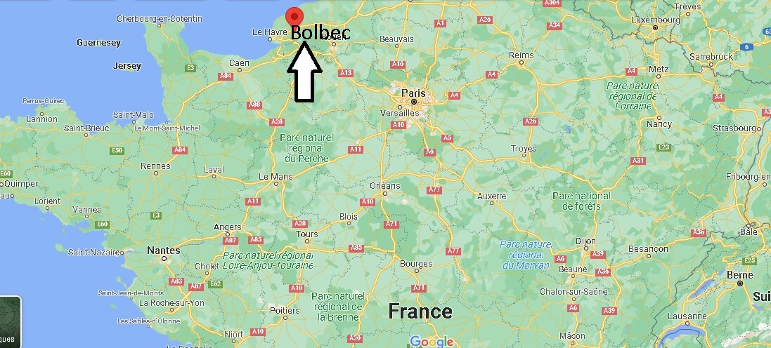 Où se trouve Bolbec