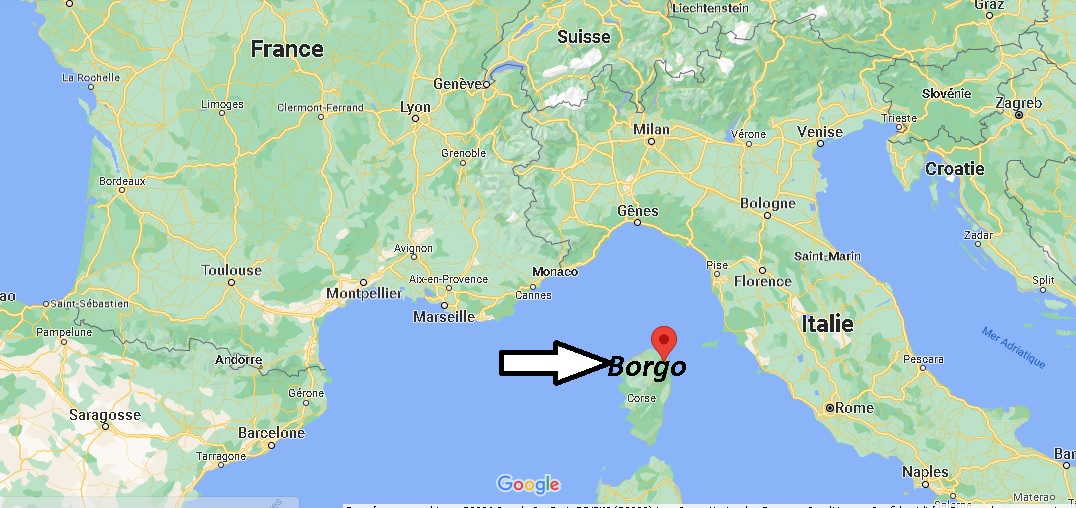 Où se trouve Borgo
