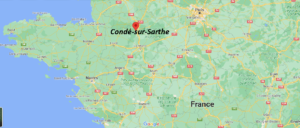 Où se trouve Condé-sur-Sarthe