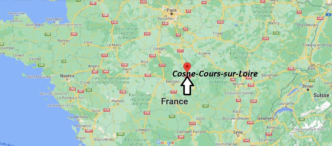 Où se trouve Cosne-Cours-sur-Loire
