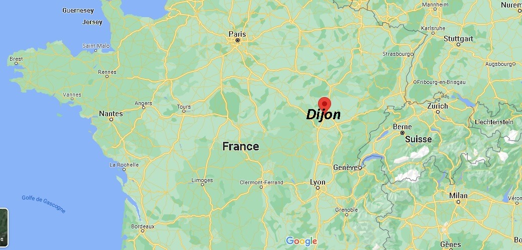Où se trouve Dijon