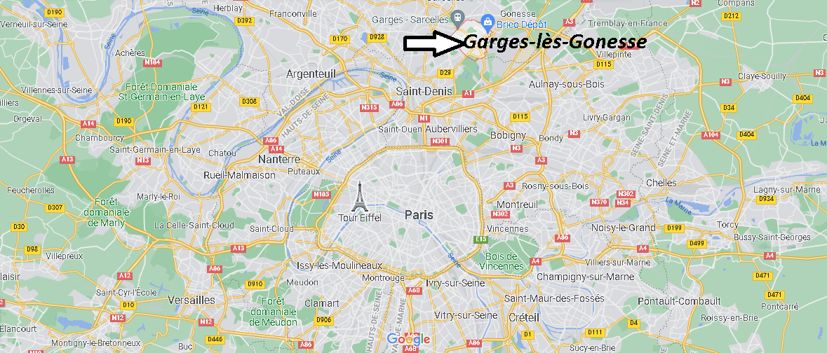 Où se trouve Garges-lès-Gonesse