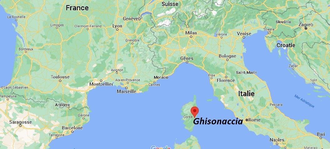 Où se trouve Ghisonaccia