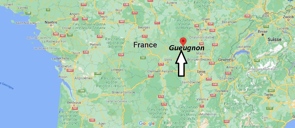 Où se trouve Gueugnon