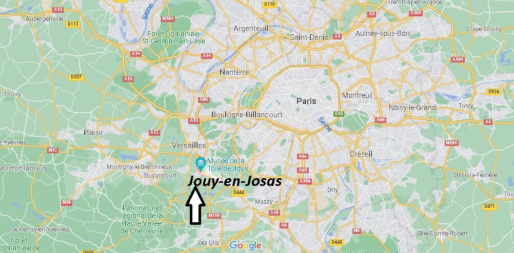 Où se trouve Jouy-en-Josas