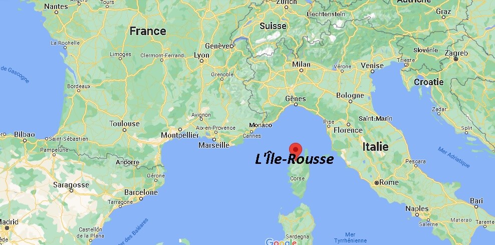 Où se trouve L Île-Rousse