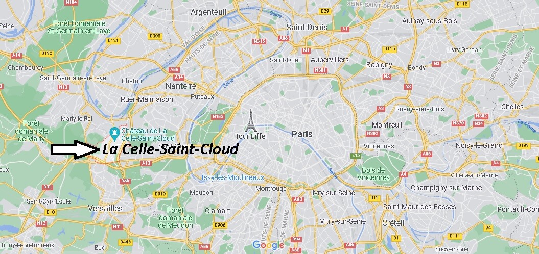 Où se trouve La Celle-Saint-Cloud