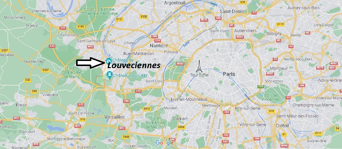 Où se trouve Louveciennes