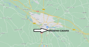 Où se trouve Mazères-Lezons