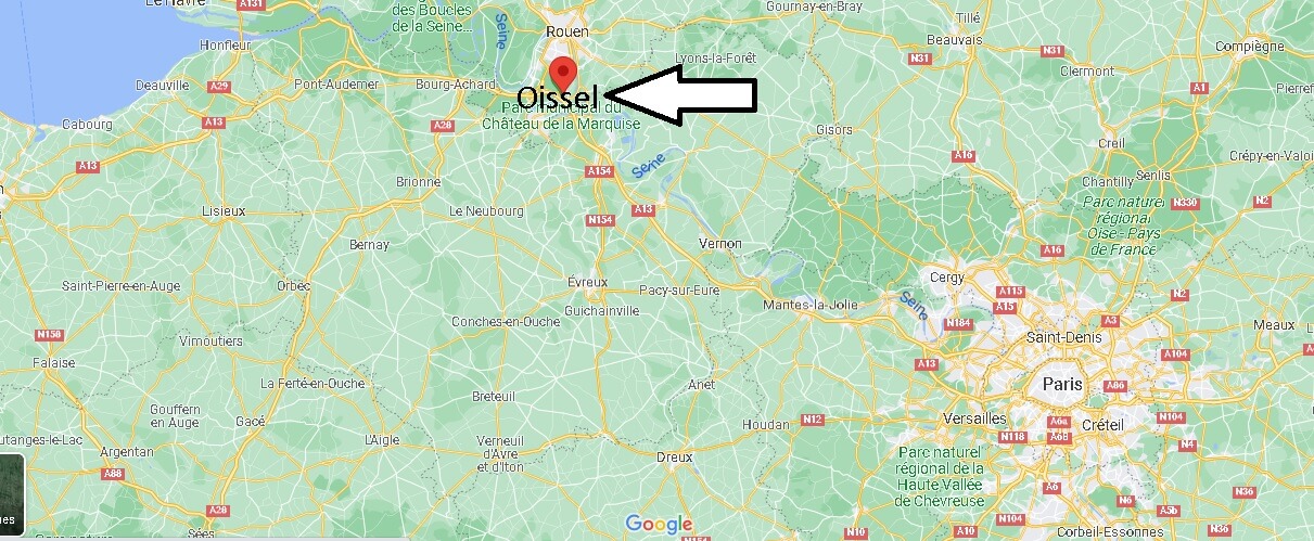 Où se trouve Oissel