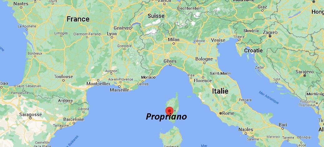 Où se trouve Propriano