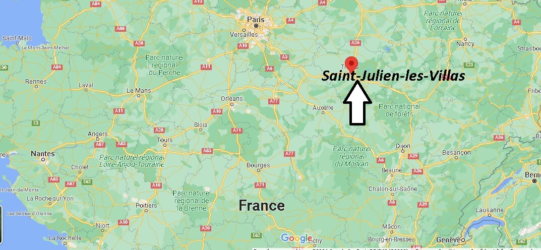 Où se trouve Saint-Julien-les-Villas