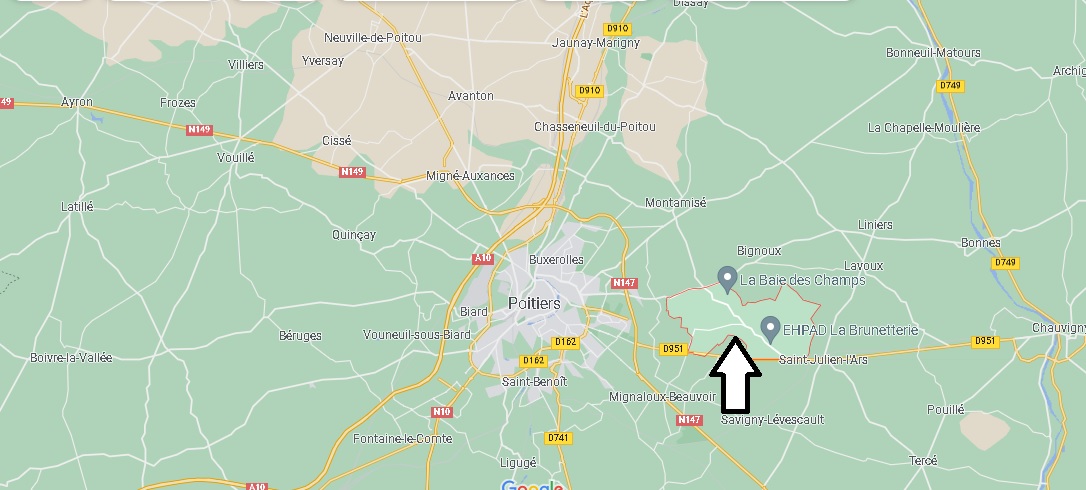 Où se trouve Sèvres-Anxaumont