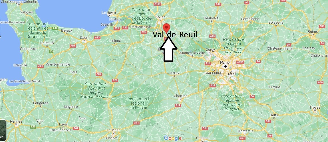 Où se trouve Val-de-Reuil
