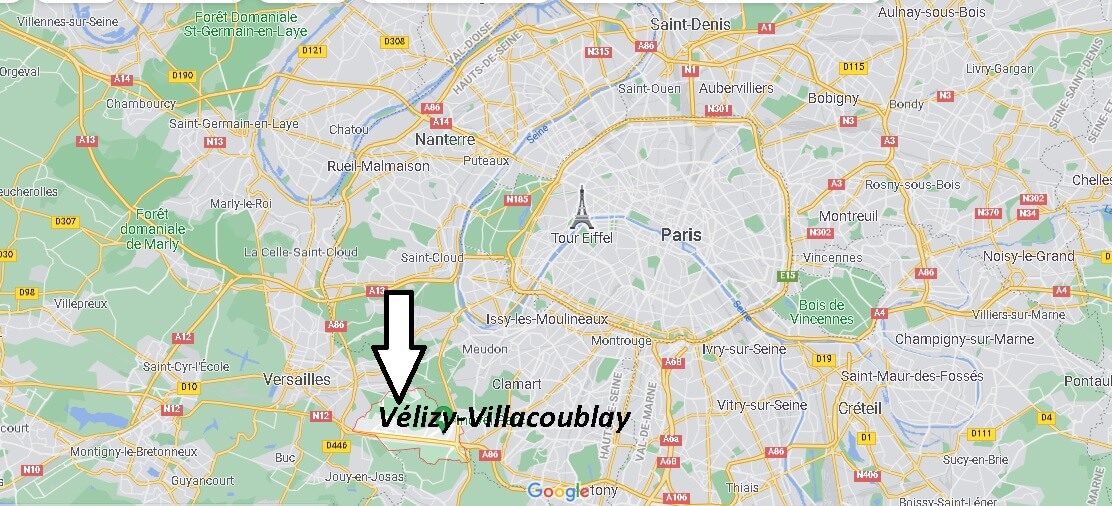 Où se trouve Vélizy-Villacoublay