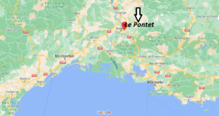 Où se trouve Le Pontet