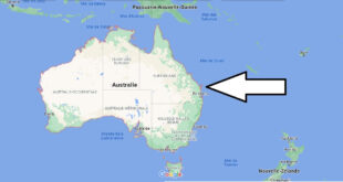 Carte Australie