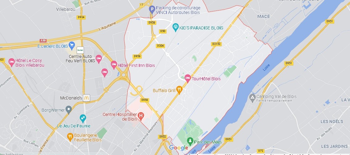 Carte La Chaussée-Saint-Victor