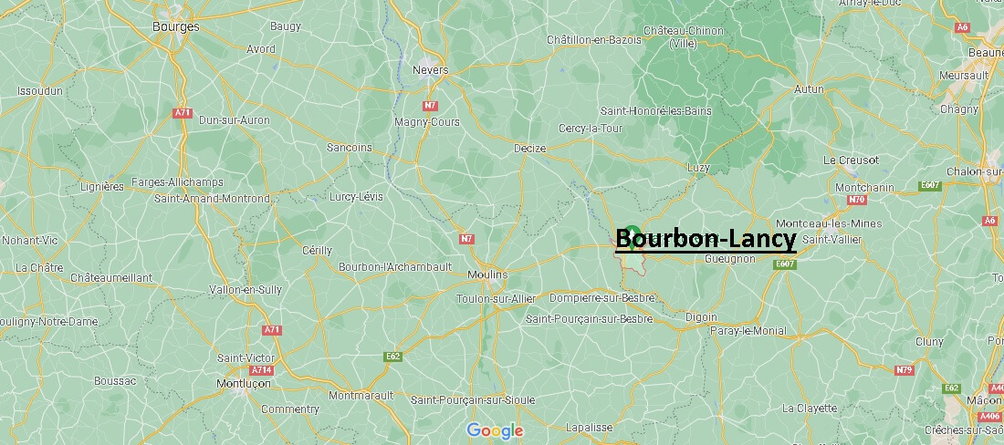 Dans quelle région se trouve Bourbon-Lancy