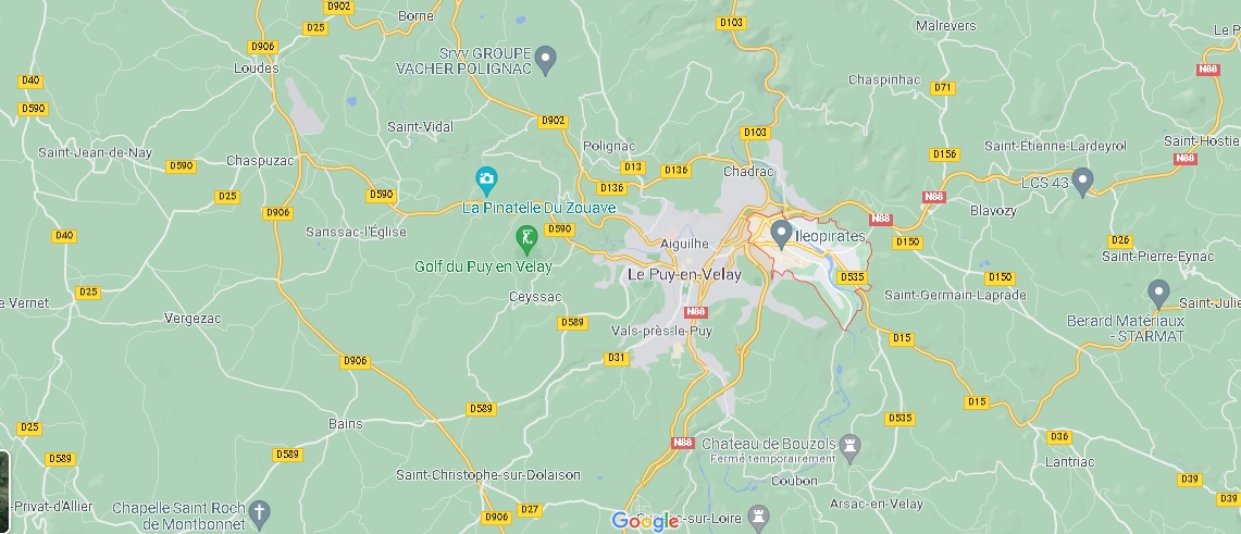 Dans quelle région se trouve Brives-Charensac