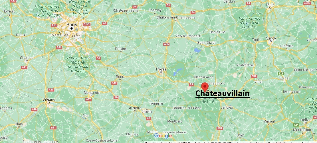 Dans quelle région se trouve Châteauvillain