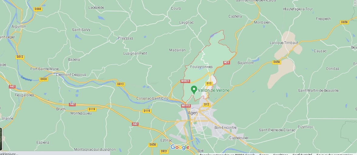 Dans quelle région se trouve Foulayronnes