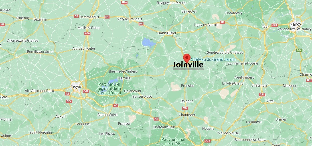 Dans quelle région se trouve Joinville