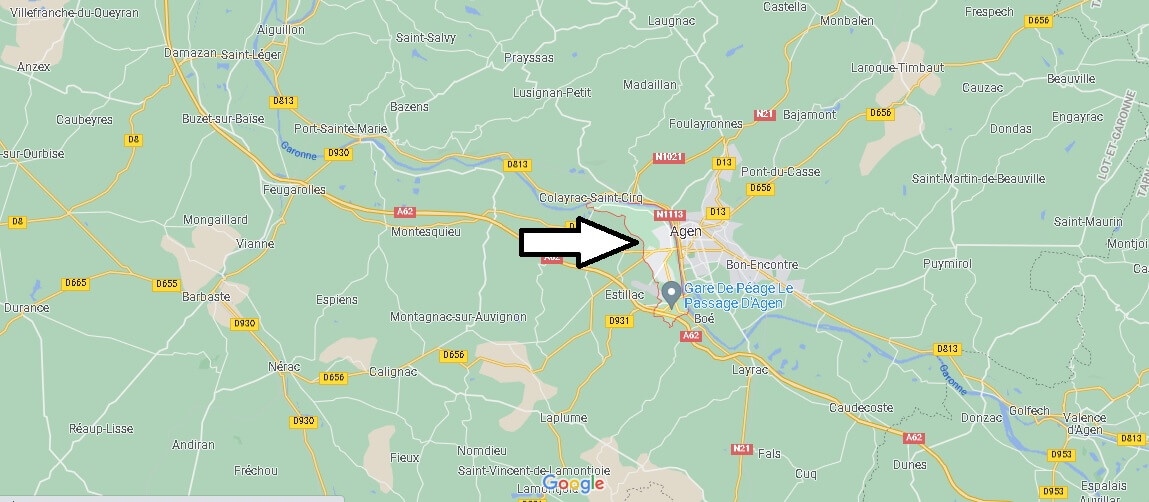 Dans quelle région se trouve Le Passage