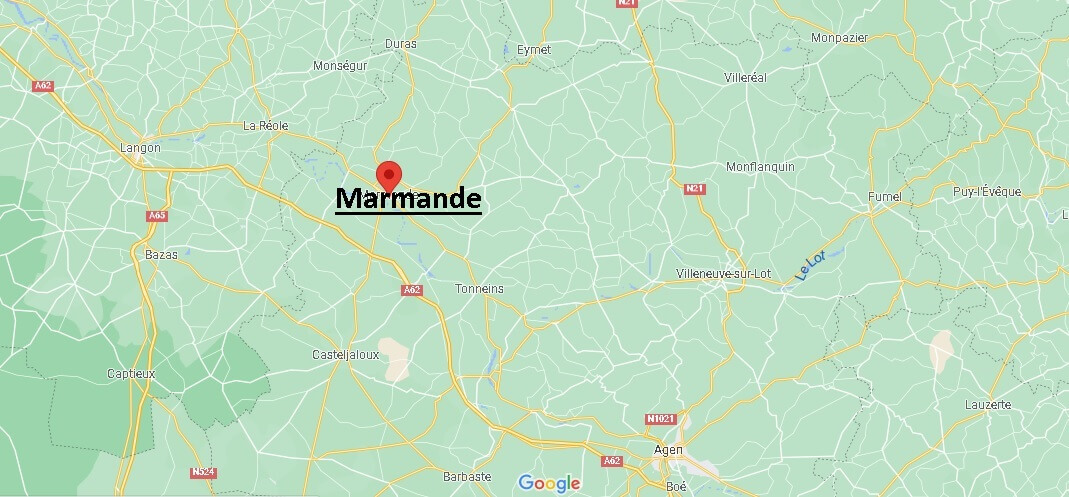 Dans quelle région se trouve Marmande