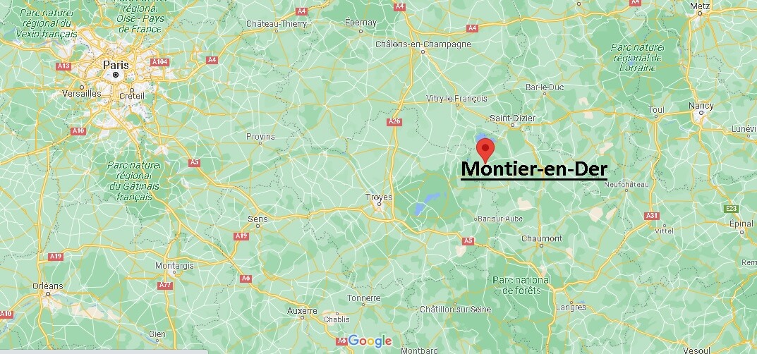 Dans quelle région se trouve Montier-en-Der