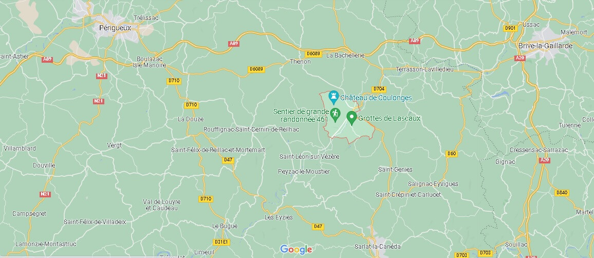 Dans quelle région se trouve Montignac