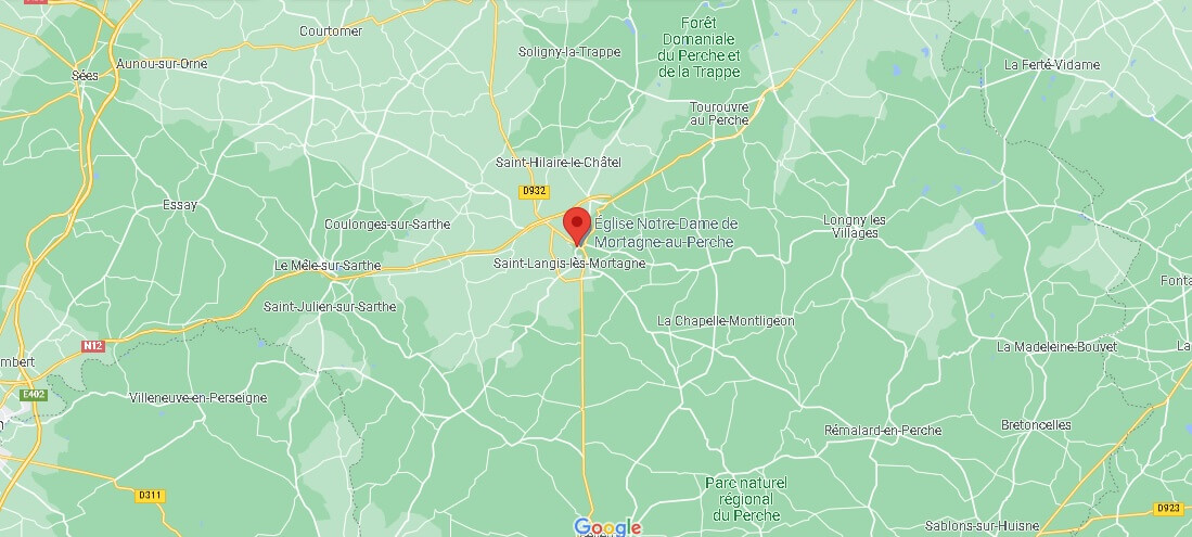 Dans quelle région se trouve Mortagne-au-Perche