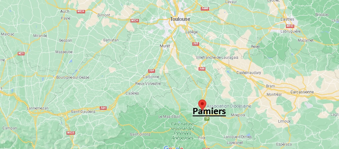 Dans quelle région se trouve Pamiers