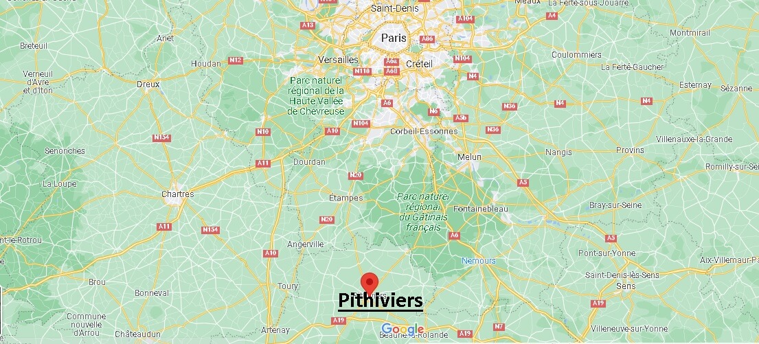 Dans quelle région se trouve Pithiviers