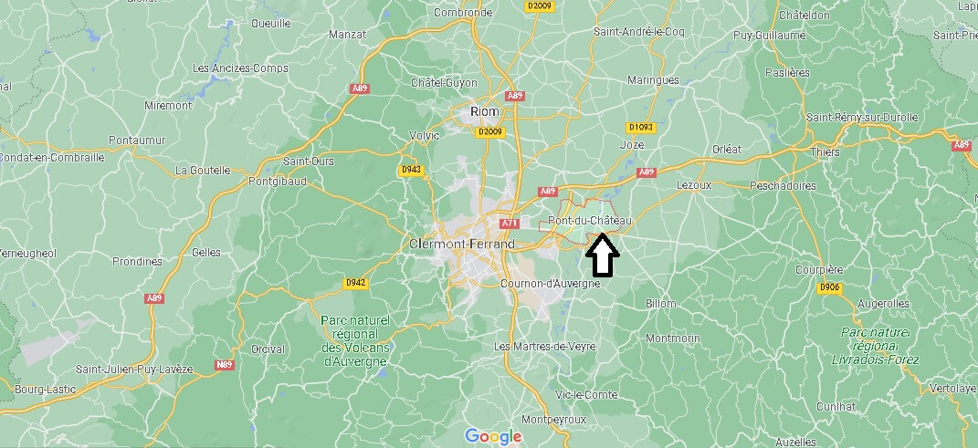 Dans quelle région se trouve Pont-du-Château