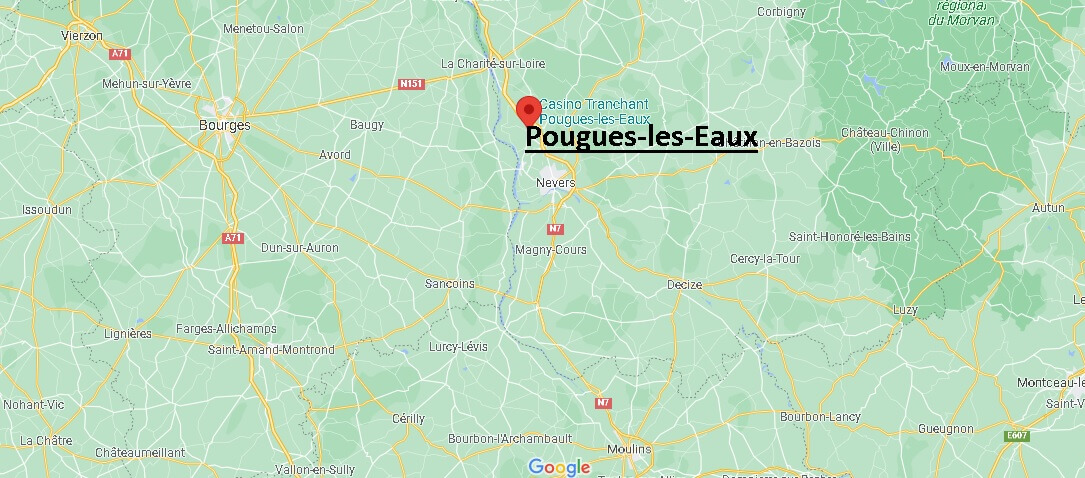 Dans quelle région se trouve Pougues-les-Eaux
