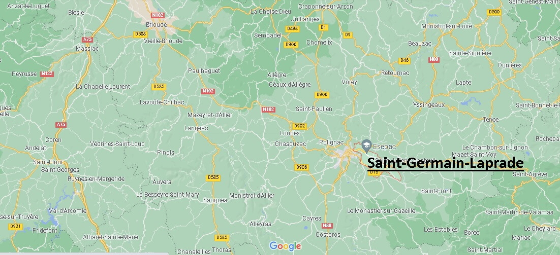 Dans quelle région se trouve Saint-Germain-Laprade