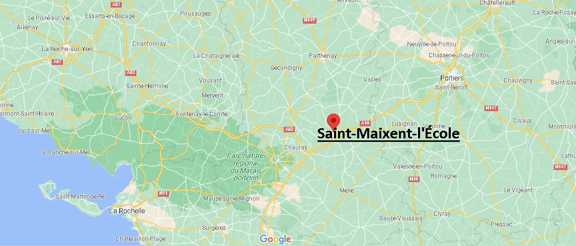 Dans quelle région se trouve Saint-Maixent-l'École