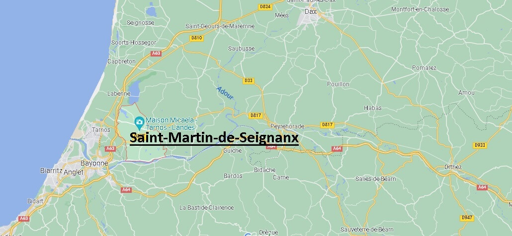 Dans quelle région se trouve Saint-Martin-de-Seignanx