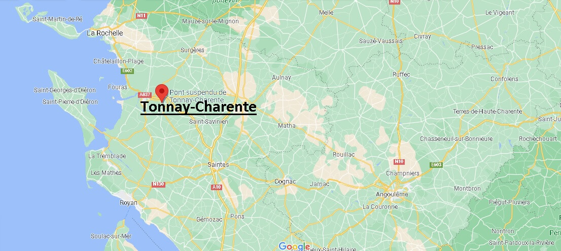 Dans quelle région se trouve Tonnay-Charente