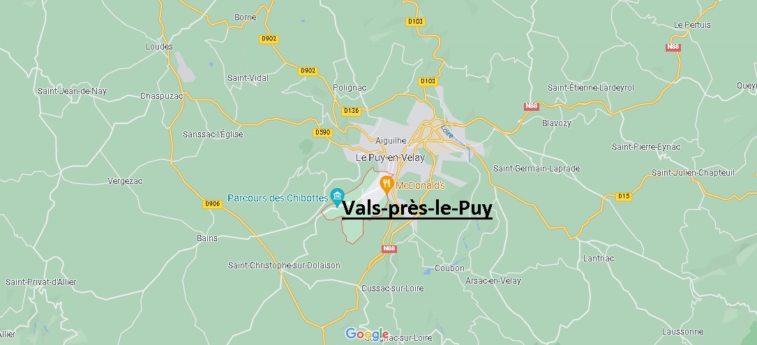 Dans quelle région se trouve Vals-près-le-Puy