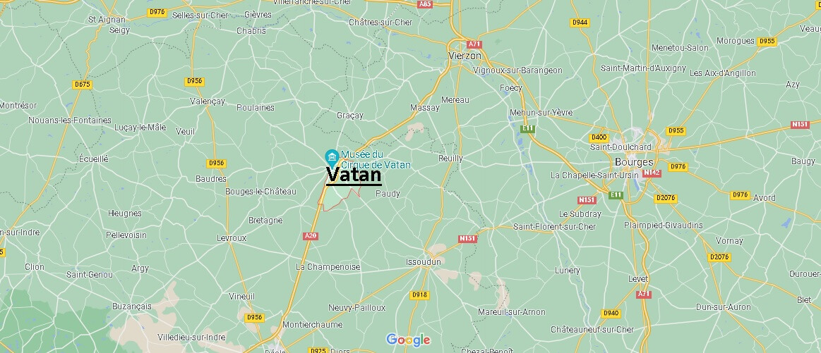 Dans quelle région se trouve Vatan